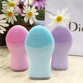Custom Printed Silicone Facial washing brush