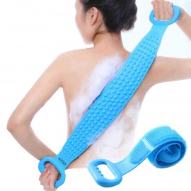Custom Imprinted Silicon Bath Back Scrubber Brush