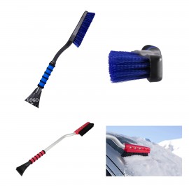 2 in 1 EVA Foam Long-Handled Snow Scraper Custom Imprinted
