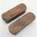 Custom Printed Wooden Horsehair Shoe Brush