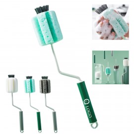 Custom Imprinted Rotatable Long Handle Cup Brush