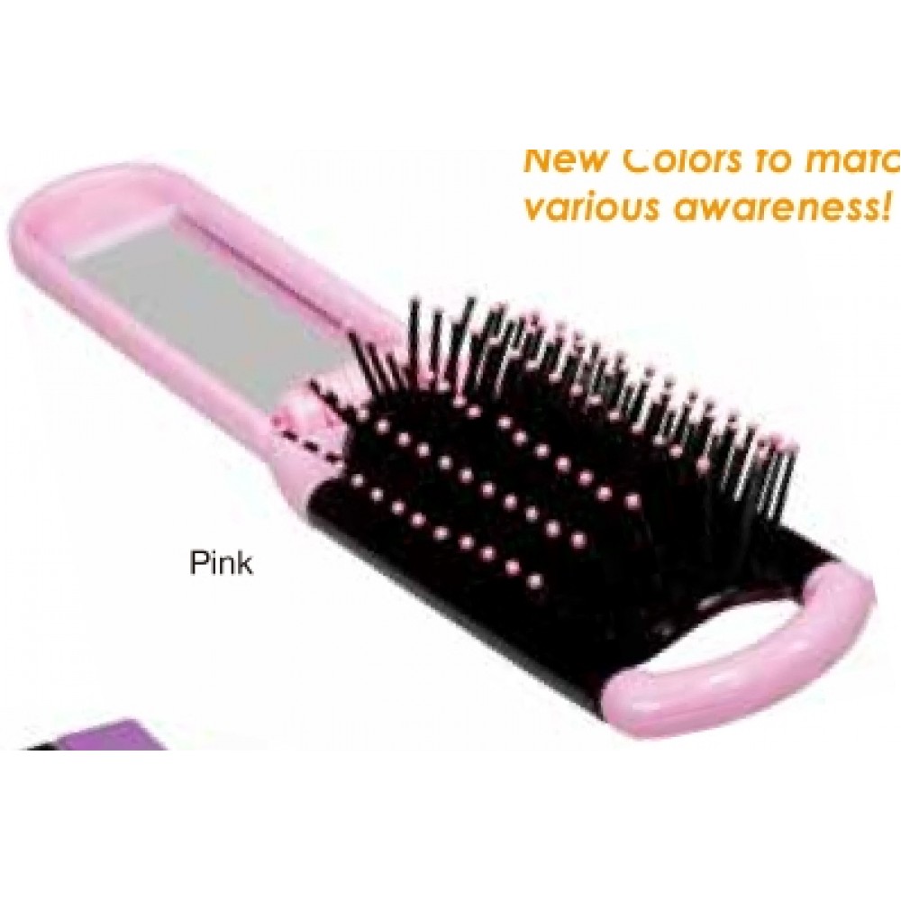 Custom Printed Foldable Travel Brush Custom Printed Foldable Travel Brush