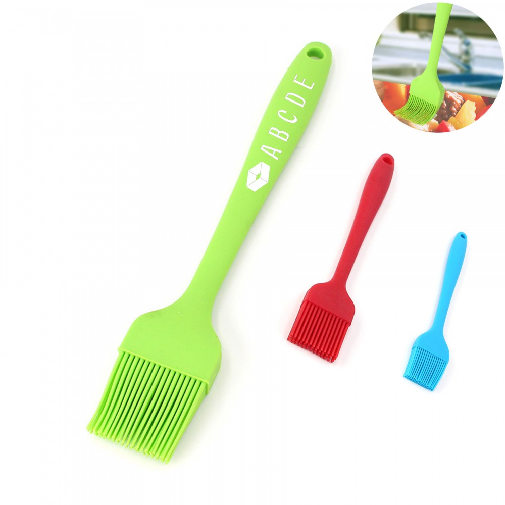 Logo Branded Professional Silicone Barbecue Basting Brush Logo Branded Professional Silicone Barbecue Basting Brush