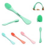 Custom Printed 2 in 1 Silicone Face Mask Brush