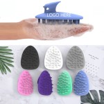 Silicone Shampoo Massage Brush Custom Imprinted