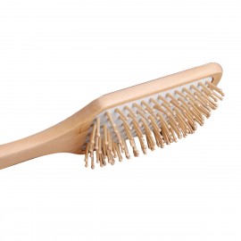 Logo Branded Wooden Hair Brush