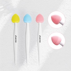 Custom Printed Silicone Facial Cleansing Brush Face Wash Brush Skin Care Tool