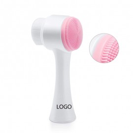 Manual Silicone Facial Cleansing Brush Custom Printed  Manual Silicone Facial Cleansing Brush Custom Printed