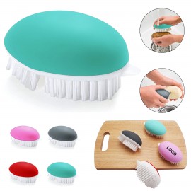 Custom Printed Vegetable Brush Scrubber for Food