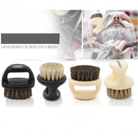 Custom Imprinted Ring Beard Brush  Custom Imprinted Ring Beard Brush