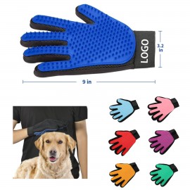 Pet Grooming Glove Brush Logo Branded  Pet Grooming Glove Brush Logo Branded
