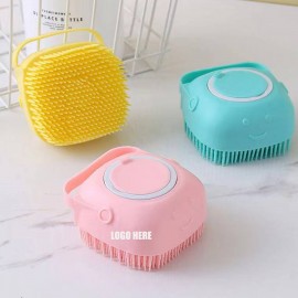 Logo Branded Silicone Massage Brush