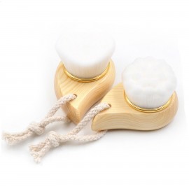 Logo Branded Face Cleaning Soft Beauty Brush  Logo Branded Face Cleaning Soft Beauty Brush