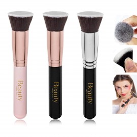Custom Printed Flat Blush Brush Powder Brush