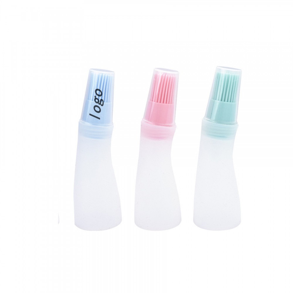 Custom Printed Silicone BBQ Oil Bottle Brush Custom Printed Silicone BBQ Oil Bottle Brush
