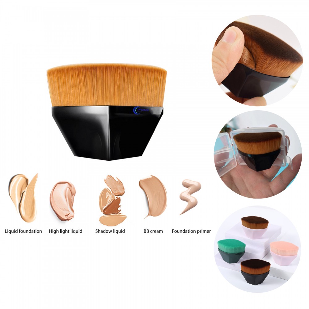 Logo Branded No. 55 Foundation Brush Logo Branded No. 55 Foundation Brush