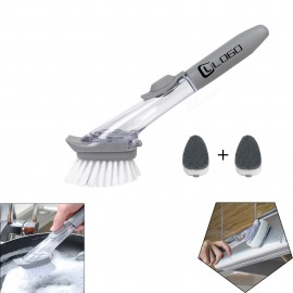 Dish Brush With Soap Dispenser Logo Branded  Dish Brush With Soap Dispenser Logo Branded