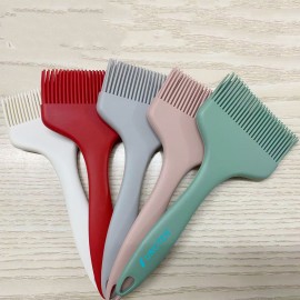 3.66 Inch Wide Silicone Split Type Household Kitchen Oil Brush Barbecue Brush Custom Printed