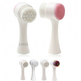 3D Silicone Double-sided Facial Cleaning Brush Custom Printed