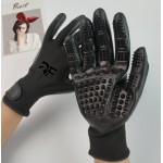 Pet Grooming Glove Brush Glove Pet Hair Remover Mitt Custom Printed