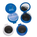 Custom Imprinted 3-In-1 Brush And Pill Case Kit