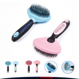 Logo Branded Lina Pet Grooming Brush