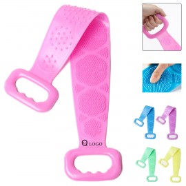 Custom Imprinted Silicone Back Scrubber For Shower  Custom Imprinted Silicone Back Scrubber For Shower
