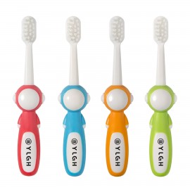 4 Colors Spaceman Kids Toothbrush Custom Imprinted