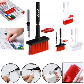 Logo Branded 5 in 1 Dust Cleaner Brush Set For Computer/Earphone/Keyboard