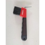 Custom Printed Horse Hoof Pick Brush with Soft Touch Rubber Handle