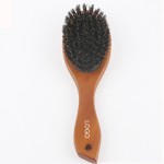 Logo Branded Natural Boar Bristle Hair Brush