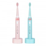 Logo Branded Rechargeable Electric Toothbrush With Recharge Stand
