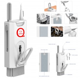 7 In 1 Computer Keyboard Cleaning Brush Set Custom Printed