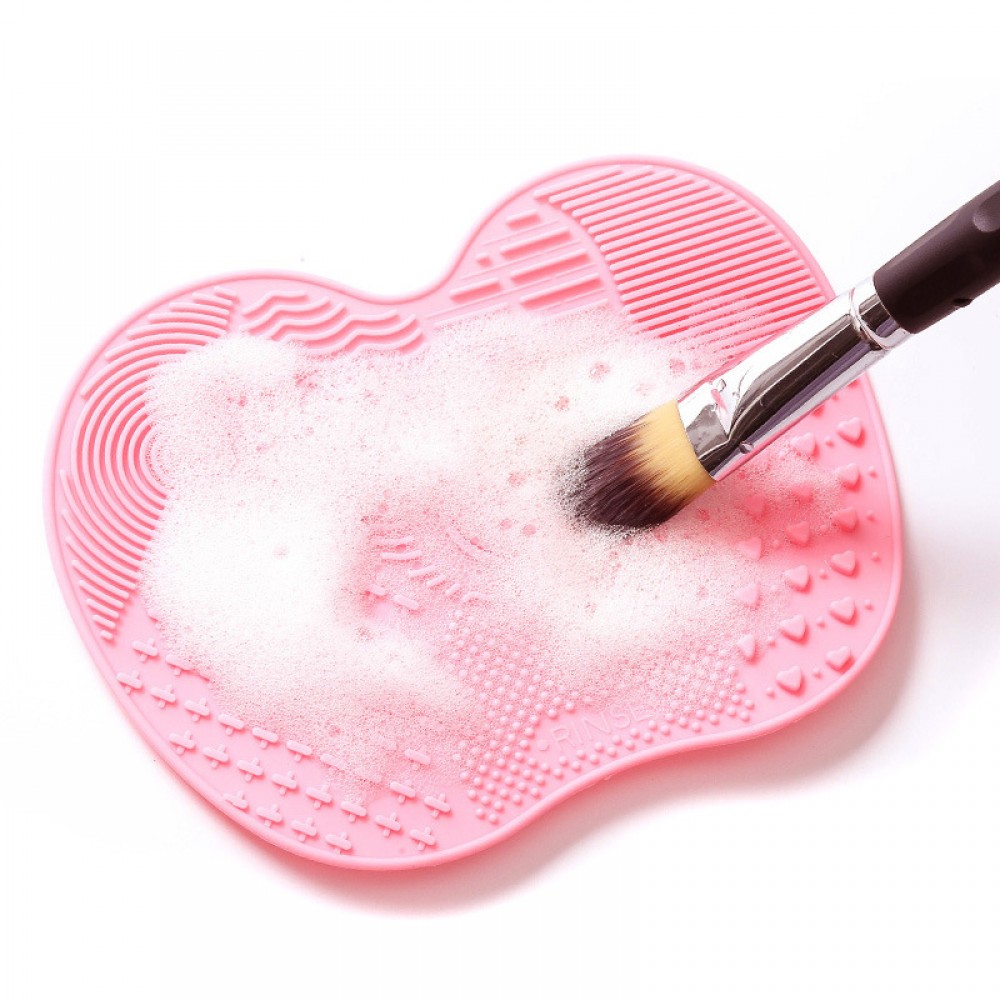 Custom Imprinted Silicone Brush Cleaning Pad Custom Imprinted Silicone Brush Cleaning Pad