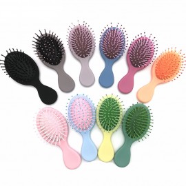 Small Round Detangling Cushion Hair Brush Logo Branded  Small Round Detangling Cushion Hair Brush Logo Branded