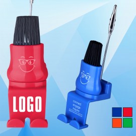 Buddy Computer Brush With Clip Custom Printed