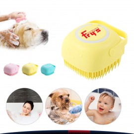 Massage Shampoo Pet Brush Logo Branded