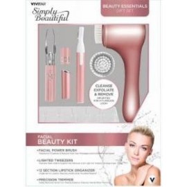 Vivitar Facial Beauty Kit w/Power Brush Custom Printed  Vivitar Facial Beauty Kit w/Power Brush Custom Printed