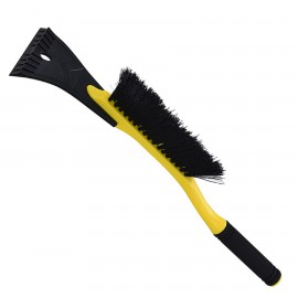 Custom Printed Plastic Car Ice Scraper w/Snow Brush