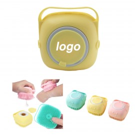 Logo Branded Granule Scrub Brush