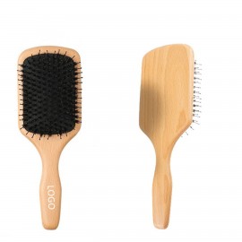 Custom Printed Boar Bristle Hair Brush/Comb