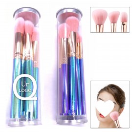 Custom Printed 10Pcs Makeup Brush Set  Custom Printed 10Pcs Makeup Brush Set