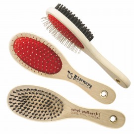 Double Sided Pet Brush Custom Imprinted