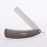 Custom Printed Stainless Steel Folding Comb