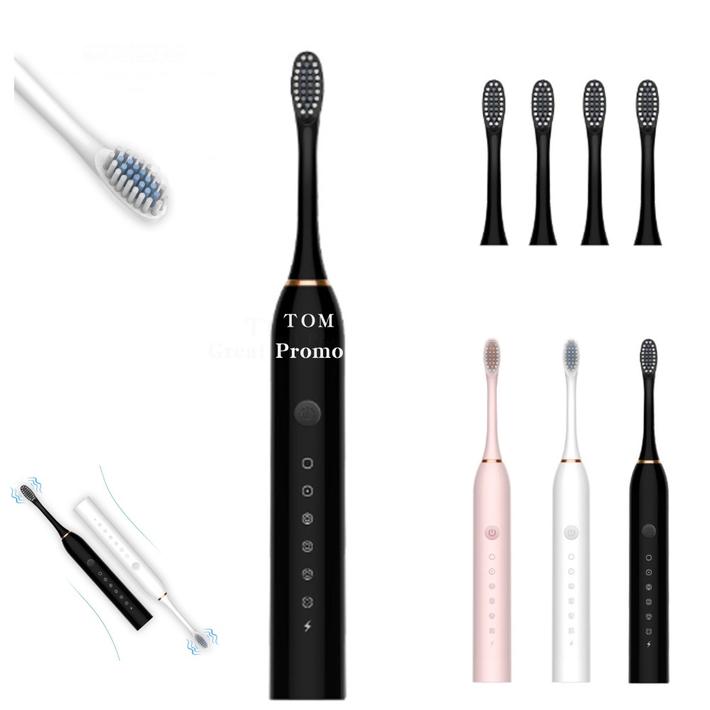 Logo Branded High-frequency Acoustic Whitening Electric Toothbrush