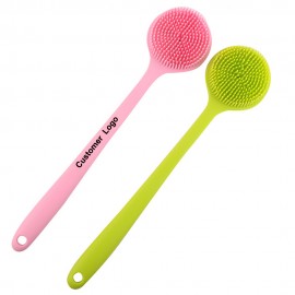 Silicone Back Scrubber Logo Branded