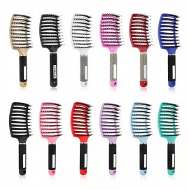 Boar Bristle Hair Brush Logo Branded  Boar Bristle Hair Brush Logo Branded