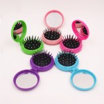 Custom Imprinted 2 in 1 Folding Mirror Comb