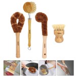 Eco-Friendly Kitchen Scrubber Brush Set of 4 Custom Imprinted
