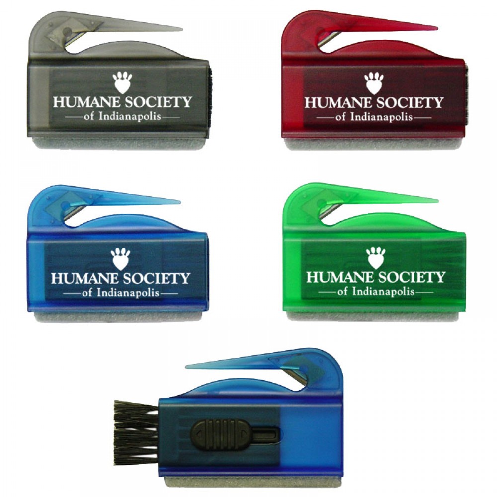 Letter Opener w/ Cleaner Brush Custom Imprinted Letter Opener w/ Cleaner Brush Custom Imprinted